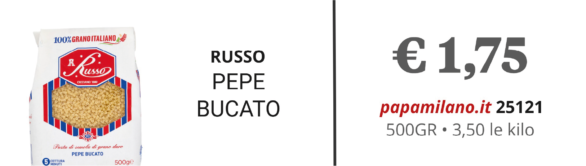 RUSSO PEPE BUCATO